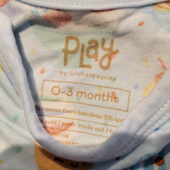 Bundle of 3 Little Sleepies Onsies, 0-3 Months - Picture 4 of 10